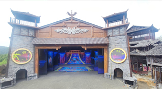 贵州松桃苗王城演艺场多屏 LED 屏节制系统项目
